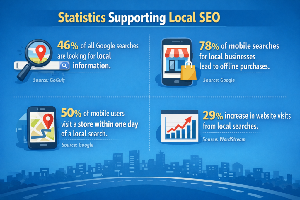 statistics supporting local seo