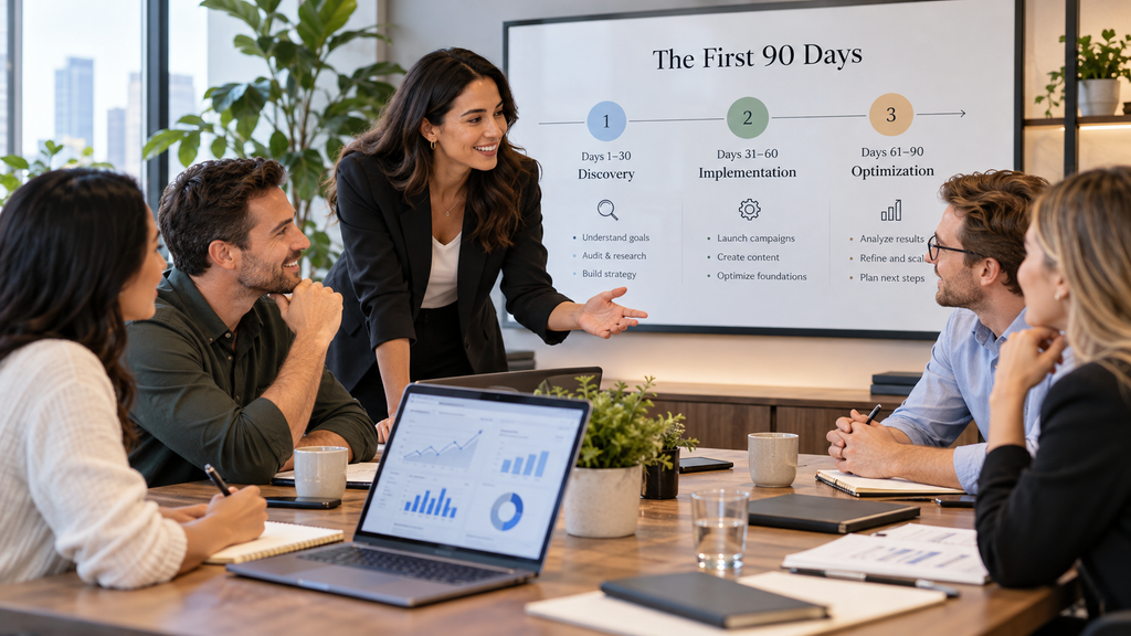  First 90 Days With a Digital Marketing Agency